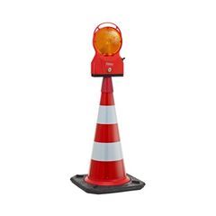  WEMAS Leitkegel Blitzkegel zweiteilig Z750-TL Future beidseitig RA1 rot/weiß 12451693
